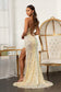 Straight Across Sequin Embellished Mermaid Dress w/ Open Lace-up Back-9