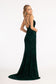 Straight Across Sequin Embellished Mermaid Dress w/ Slit-5
