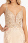 Beads Embellished Mesh Mermaid Dress w/ Detached Mesh Layer on Waist-6