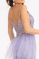 Beads Embellished Mesh Mermaid Dress w/ Detached Mesh Layer on Waist-12