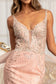 Beads Embellished Mesh Mermaid Dress w/ Detached Mesh Layer on Waist-15