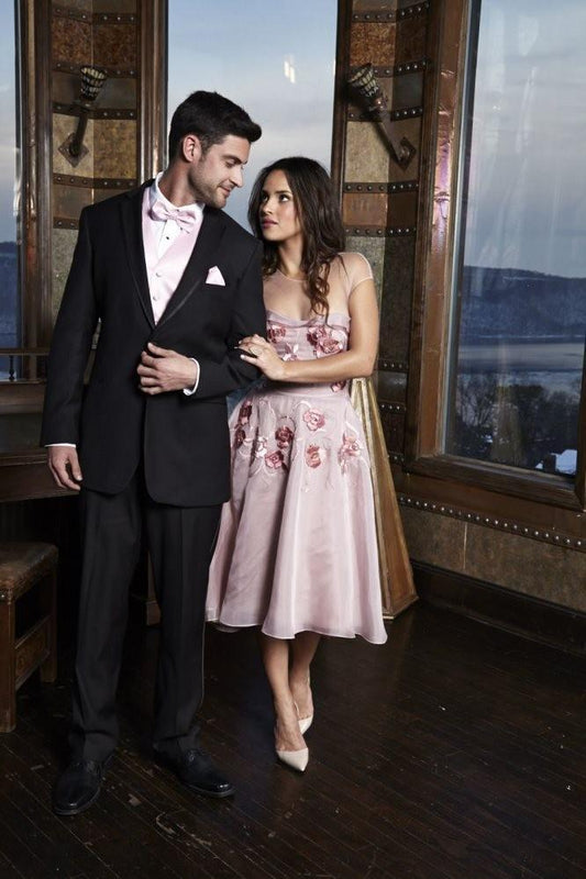 "Infinity" Black Tuxedo Jacket Notch (Separates)-0