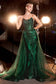 Strapless Glitter Gown With Removable Tulle Overskirt-1