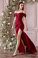 Crepe Off The Shoulder Dress-8