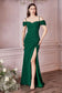 Crepe Off The Shoulder Dress-4