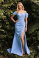 Crepe Off The Shoulder Dress-10