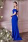 Crepe Off The Shoulder Dress-12