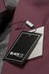 "Milan" Burgundy Tuxedo Jacket Peak (Separates)-2