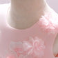 Baby Girl Full Moon Christening Trailing Tutu Formal Dress-13