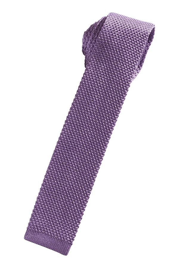 Silk Knit Necktie-8