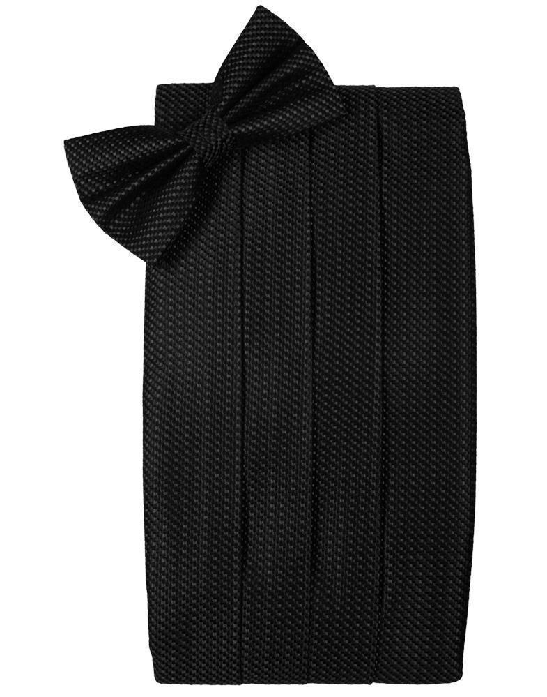 Silk Weave Cummerbund & Bow Tie Set-1