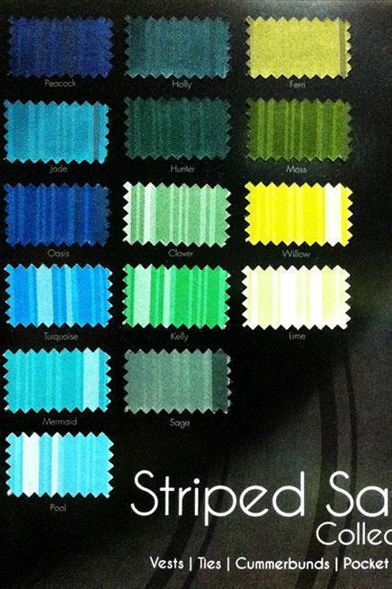 Striped Satin Swatch Card-0