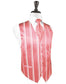 Striped Satin Tuxedo Vest 4-2