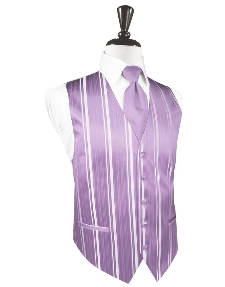 Striped Satin Tuxedo Vest 7-4