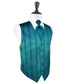 Striped Satin Tuxedo Vest 9-1