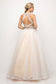 Two Piece Ball Gown with Lace Beaded Top-2